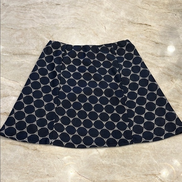Stitch Fix Renee‎ C | Maybell Lace Detail Skirt | Navy/White | Petite Large (LP) - Picture 2 of 12